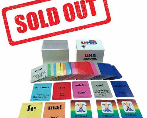 UMA! Samoan Flashcard Exercise Uma Samoan language Cards Sold Out