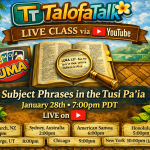 Samoan Subject phrases in the Tusi Pa'ia class jan